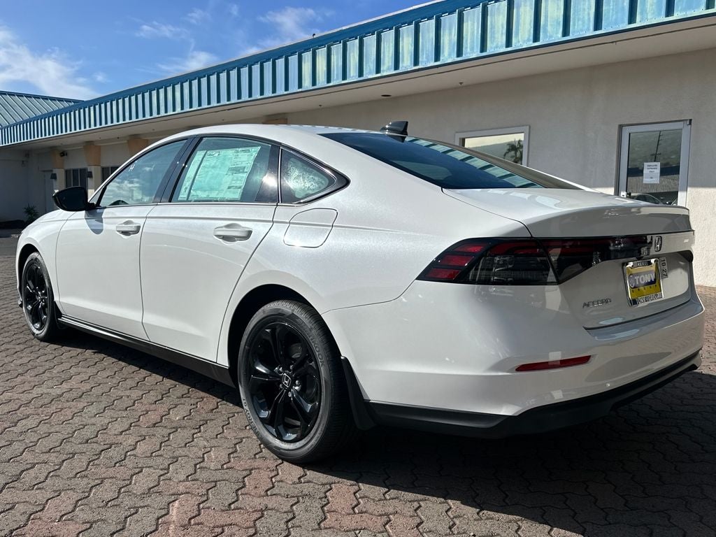 2025 Honda Accord SE