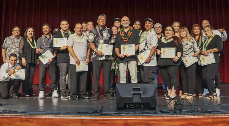 Group picture of staff